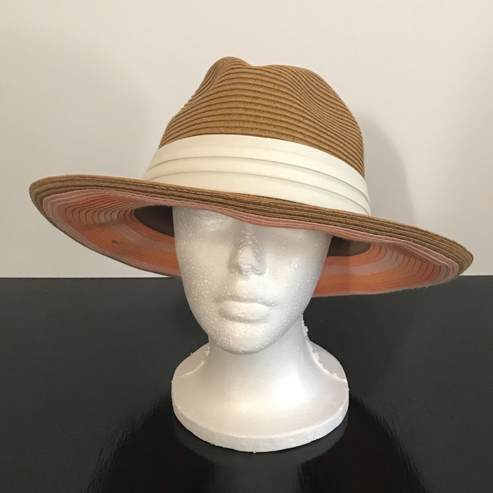 Paper straw panama sun hat